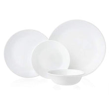 Load image into Gallery viewer, Corelle Dinner Plates, 8-Piece, Winter Frost White