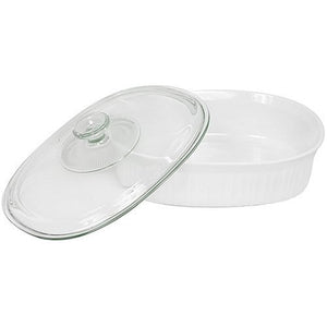 CorningWare 2-1/2-Quart Oval Casserole Dish