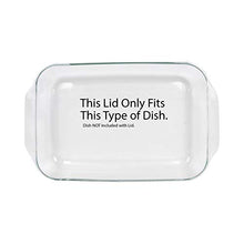 Load image into Gallery viewer, Pyrex 233-PC 3 Quart Blue 9&quot; x 13&quot; Baking Dish Lid - Will NOT Fit Easy Grab Baking Dish