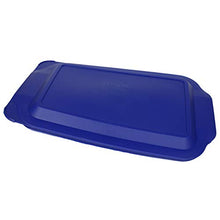 Load image into Gallery viewer, (2) Pyrex 233-PC 3 Quart Blue 9&quot; x 13&quot; Baking Dish Lids - Will NOT Fit Easy Grab Baking Dish