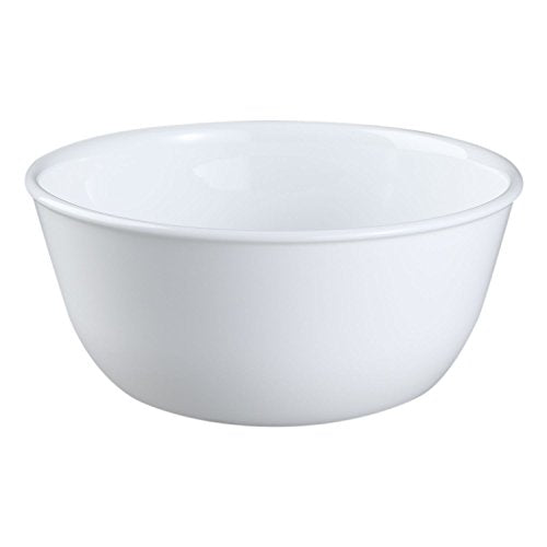 Corelle Coordinates White Livingware Winter Frost 28 Ounce Soup/Cereal Bowl (Set of 4)