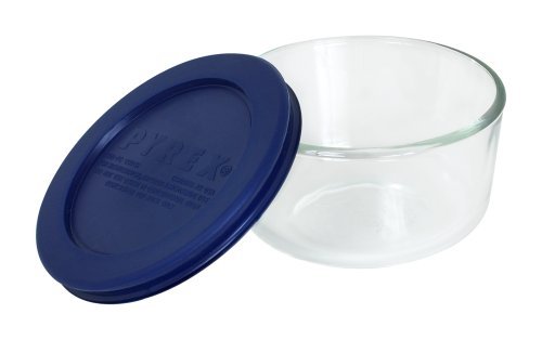 Pyrex Simply Store 1-Cup Round Glass Food Storage Dish