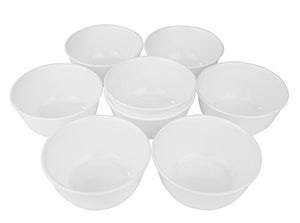 Corelle Livingware Winter Frost White 28 Ounce Soup / Cereal Bowl (Set of 8)