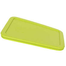 Load image into Gallery viewer, Pyrex 7210-PC 3 Cup Edamame Green Rectangle Plastic Food Storage Lid