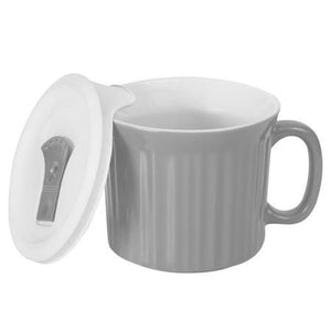 CorningWare Colours Pop-Ins Truffle 20-oz Mug with Lid