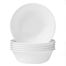 Load image into Gallery viewer, Corelle Soup/Cereal Bowls Set (18-Ounce, 6-Piece, Winter Frost White)