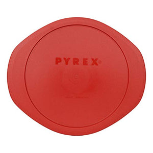 Pyrex 024-PC 2 Quart Round Red Plastic Lid Cover Replacement for Glass Dish