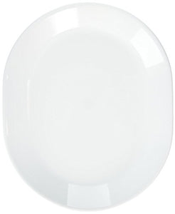 Corelle Livingware 12-1/4-inch Serving Platter, Winter Frost White-3-pack