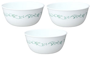 Corelle Livingware 28-Ounce Super Soup/Cereal Bowl, White, Set of 3