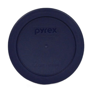 Pyrex Blue 2 Cup Round Storage Cover #7200-PC for Glass Bowls 6-Pack