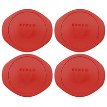 Load image into Gallery viewer, Pyrex 024-PC 2 Quart Round Red Plastic Lid Cover Replacement for Glass Dish