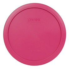 Load image into Gallery viewer, Pyrex 7402-PC 7 Cup Fuchsia Pink Round Plastic Lid