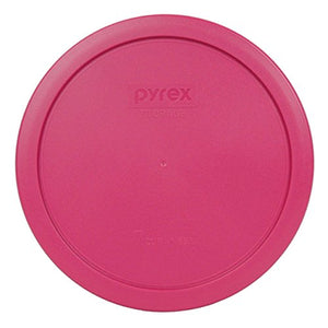 Pyrex 7402-PC 7 Cup Fuchsia Pink Round Plastic Lid