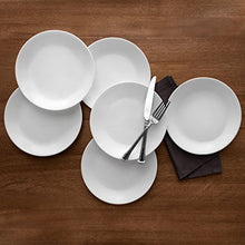 Load image into Gallery viewer, Corelle Winter Frost White Lunch Plates Set