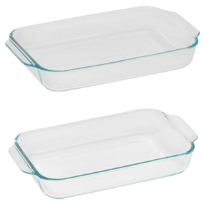 Pyrex 2 Piece Oblong Bakeware Value Pack,