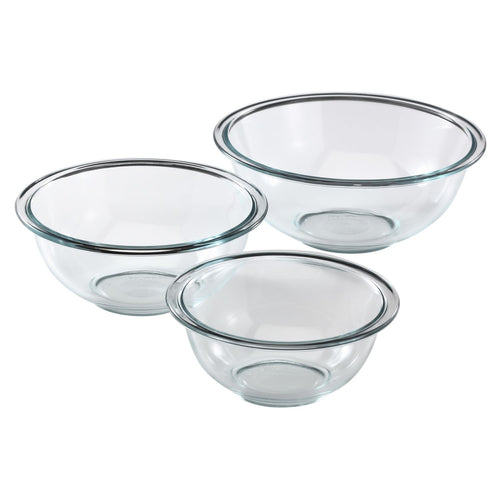 Pyrex # Smart Essentials 8-Piece Mixing Bowl Set W/Colored Lids