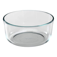 Load image into Gallery viewer, Pyrex Simply Store 7-Cup Round Glass Food Storage Dish, Turquoise Cover, 2 Pack