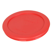 Load image into Gallery viewer, Pyrex 2 Cup Round Storage Cover #7200-pc for Glass Bowls (Pack of 4) - Red Color