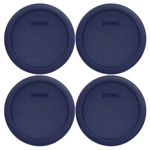 Pyrex Blue 4 Cup Round Plastic Cover #7201-PC (4)