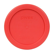 Load image into Gallery viewer, Pyrex (2) 7402-PC 6/7 Cup Fuchsia (2) 7201-PC 4 Cup Purple (3) 7200-PC 2 Cup Lawn Green (2) 7202-PC 1 Cup Red Replacement Food Storage Lids