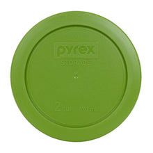 Load image into Gallery viewer, Pyrex (2) 7402-PC 6/7 Cup Fuchsia (2) 7201-PC 4 Cup Purple (3) 7200-PC 2 Cup Lawn Green (2) 7202-PC 1 Cup Red Replacement Food Storage Lids