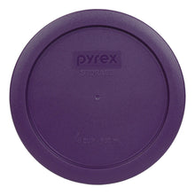 Load image into Gallery viewer, Pyrex (2) 7402-PC 6/7 Cup Fuchsia (2) 7201-PC 4 Cup Purple (3) 7200-PC 2 Cup Lawn Green (2) 7202-PC 1 Cup Red Replacement Food Storage Lids